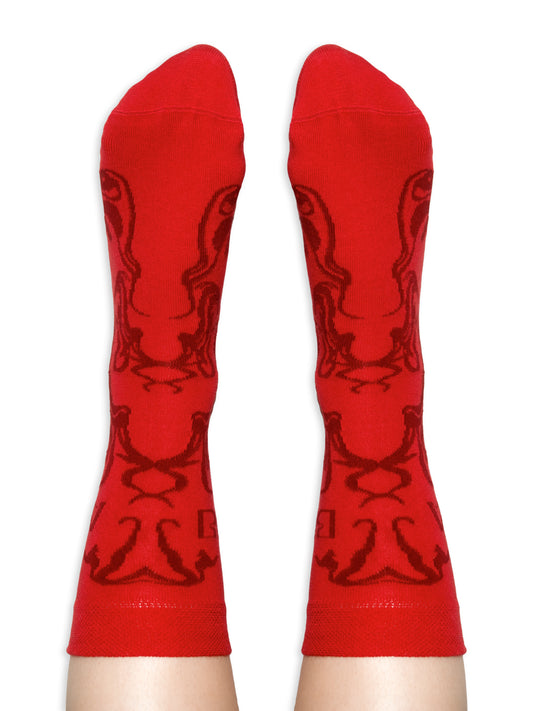 Charapé // red socks